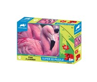 PUZZLE 3D PINK FLAMINGO