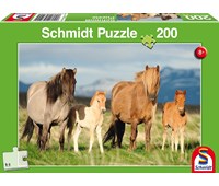 SCHMIDT PUZZLE PFERDEFAMILE