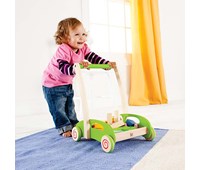 HAPE CARRETTINO CON SET DI COSTRUZIONI