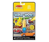 Melissa & Doug - Blocco da scoprire con l'acqua sui Veicoli